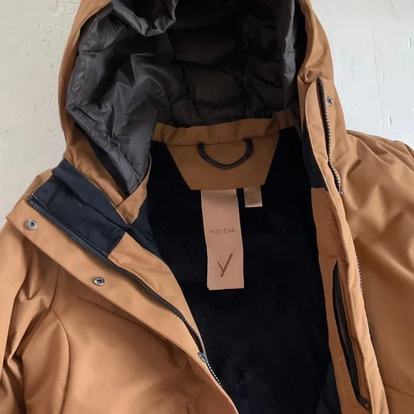 Indyeva parka in camel brown - Picture 2 of 8